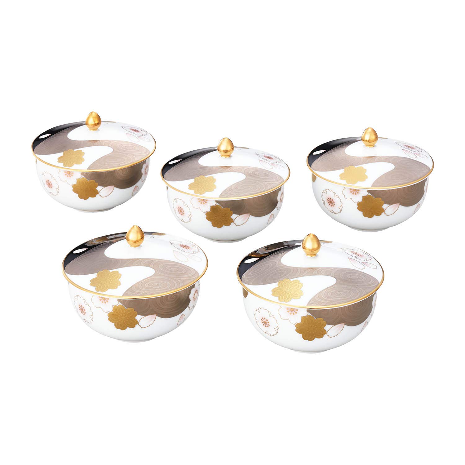 Amazon｜Noritake ノリタケ 湯呑 (蓋付き) セット 150cc あやみなも 5 