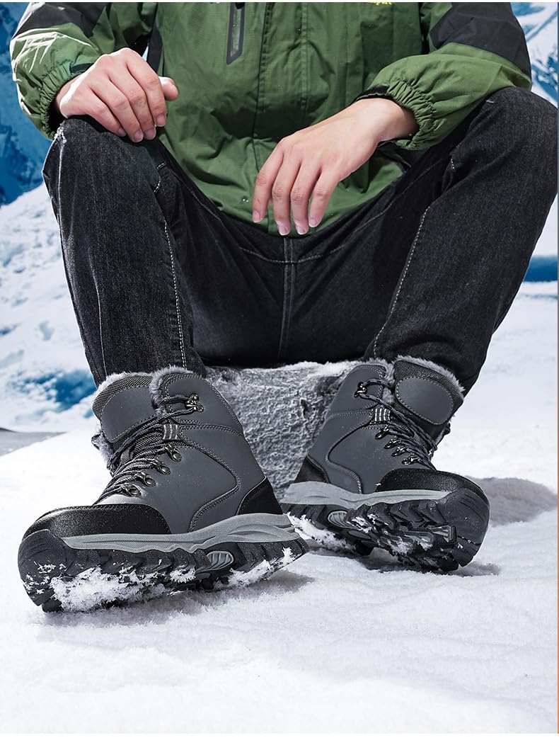 Botas de Invierno para Hombre. Senderismo para la Nieve