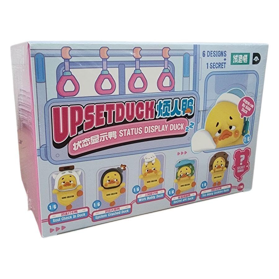UpsetDuck - Status Display Duck Vinyl Figure Blind Box ASST 6ct CDU