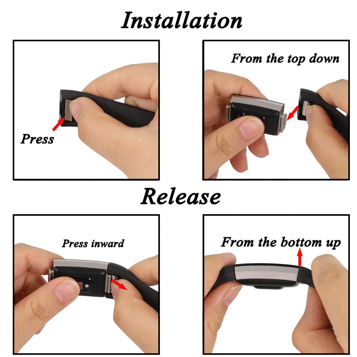 Cinturini di ricambio per Fitbit Charge 2, cinturino di ricambio