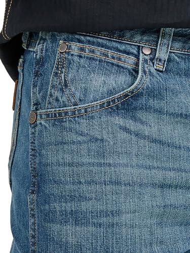 Wrangler Herren Retro Relaxed Fit Boot Cut Jeans, True Blue, 42W / 34L – Ansicht 4