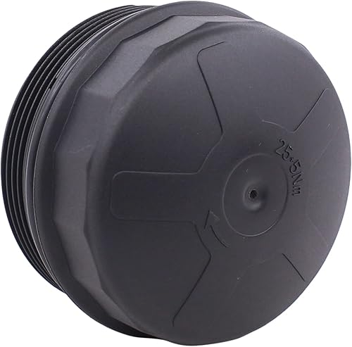 Miniatura 3 de NewYall Tapa de la cubierta del filtro de aceite del motor con filtro de aceite para BMW E60 E70 E90 E93 F10 F30 128i 135i 528i 528i 328i 335i 530i