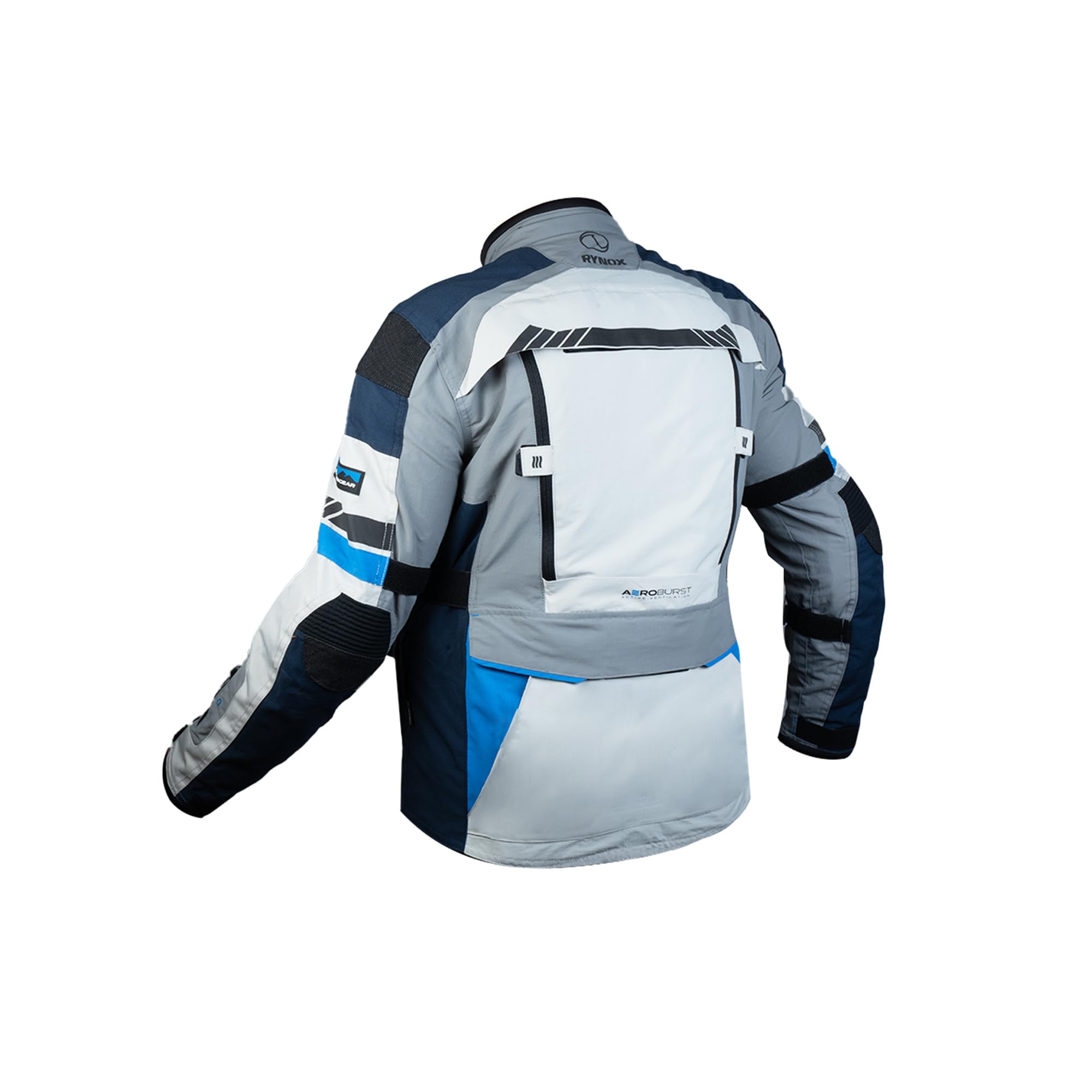 Rynox Stealth Evo 4 Jacket - Motorcycle Touring Jacket with Impact