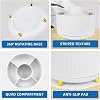 14 in 1 White Office Supplies Set, Desk Accessories 360°Pen Holder and Accessories