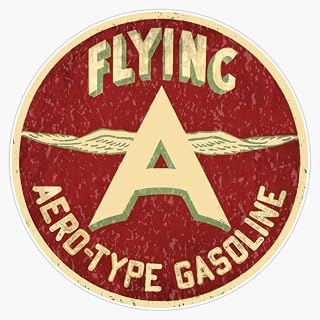 Flying A aviation Fuel Sticker Bumper Sticker Vinyl Decal 5"