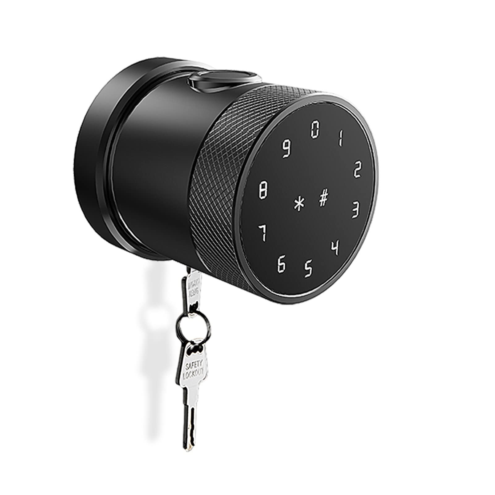 DRAUXI Smart Lock Fingerprint Door Lock Digital Keyboard Smart Card Combination Knob Lock for Home/Office/Hotel DIY Door Lock Home/Bedroom/Office