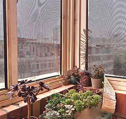 Vinilo adhesivo perforado para ventana Amao 6x5 pulgadas miniatura 4