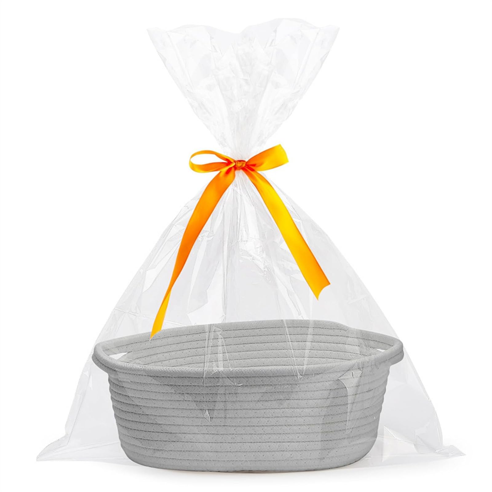 Jazuaiao Basket Cotton Rope Sturdy and Aesthetic Woven Perfect for Homemakers and Students Alike Woven Storage