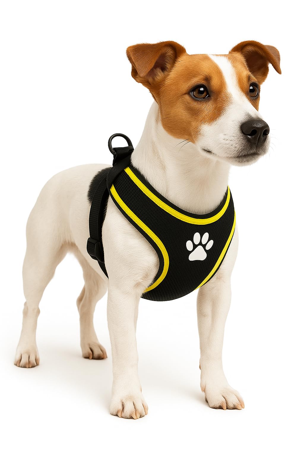 Harnais Step&GO TAHSA Noir pour les promenades en ville avec votre chien S