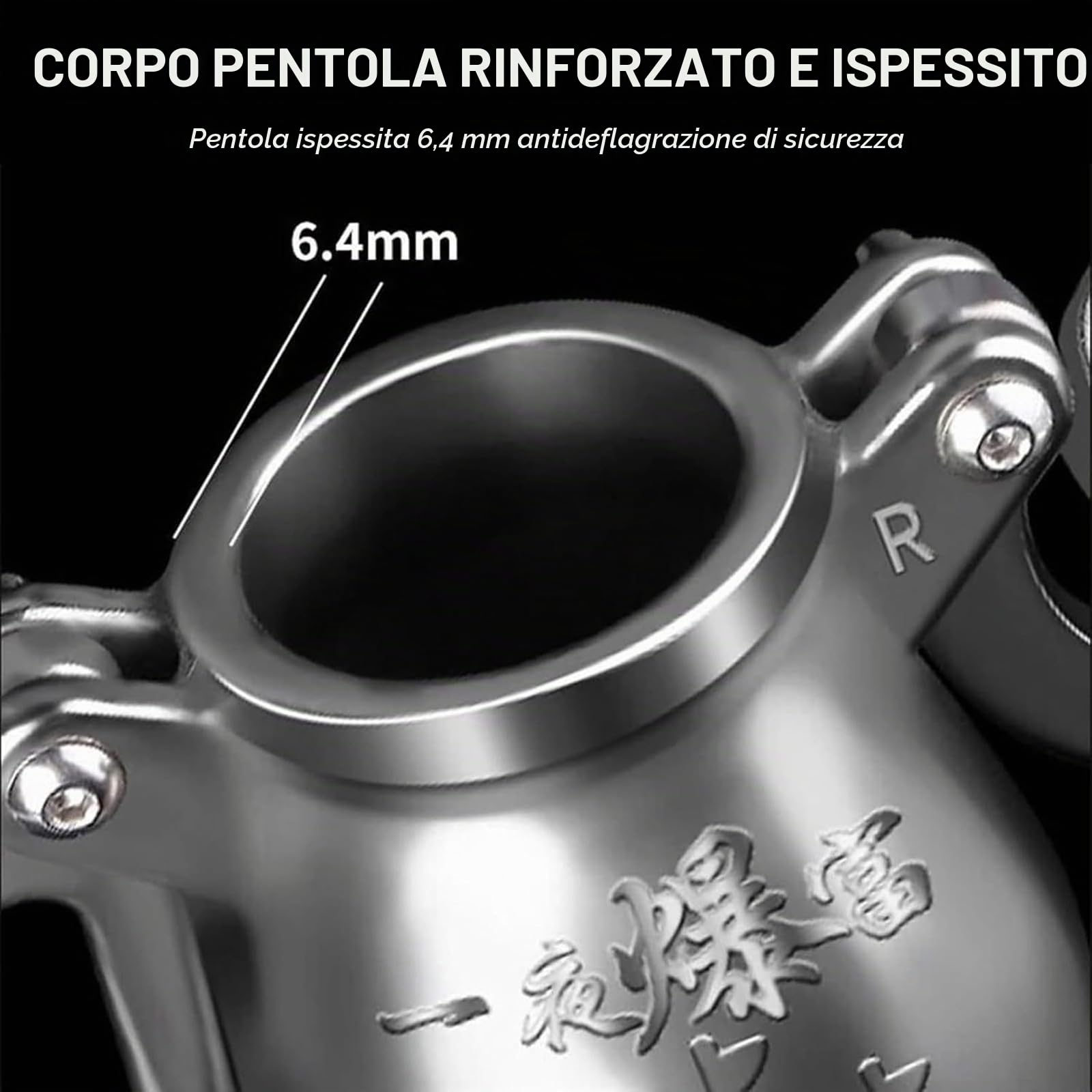 Macchina Riso Soffiato, Macchina Popcorn A Mano, Cannone Popcorn Cinese, Piccolo Popcorn da Fornello, Macchina per Popcorn A Pressione retrò per La Casa(268ML)