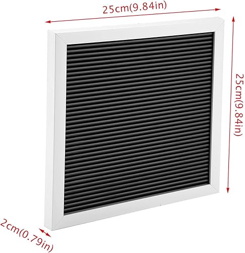 Miniatura 2 de Mothinessto Tablero de letras, letrero de plástico con mensaje de letras intercambiables, números de Navidad, Año Nuevo, decoración de habitación