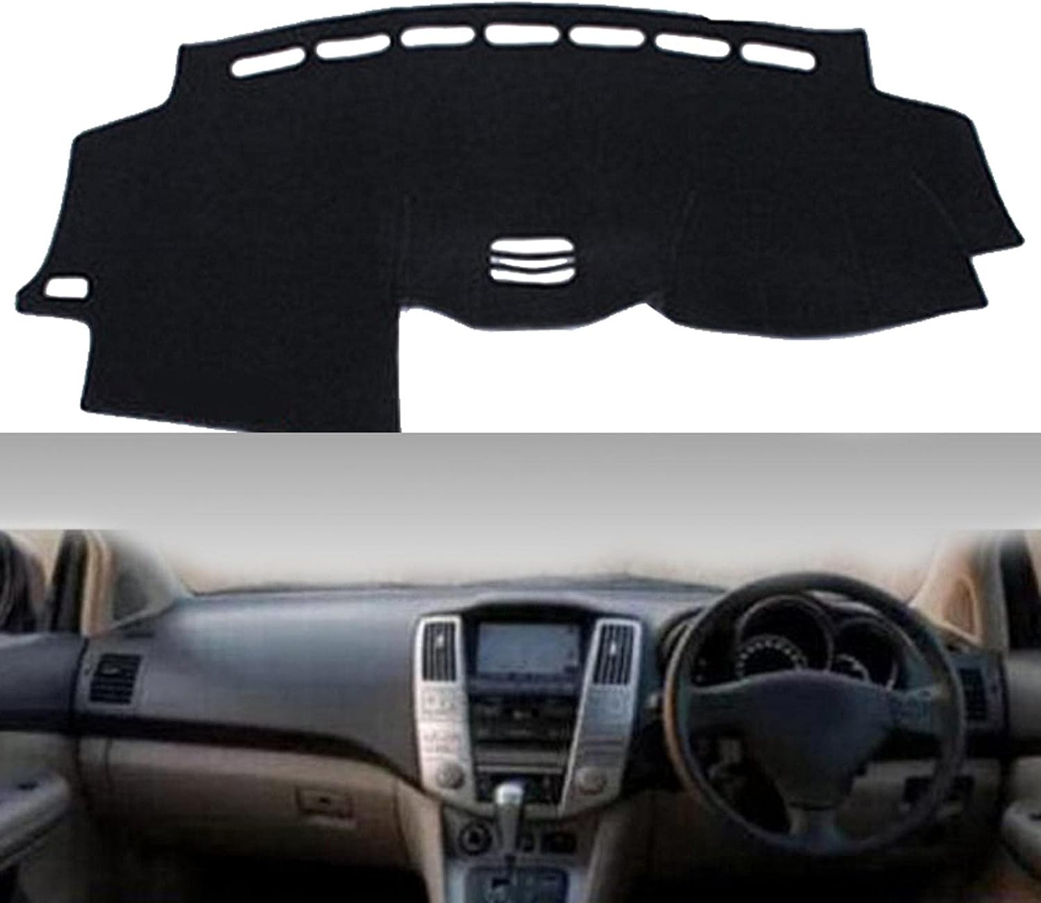 Compatible with Lexus RX RX300 RX330 RX350 2004-2009 Car Interior Dash Covers Dash Board Cover Non-Slip Mat Anti-UV Dash Cover Sun Protection
