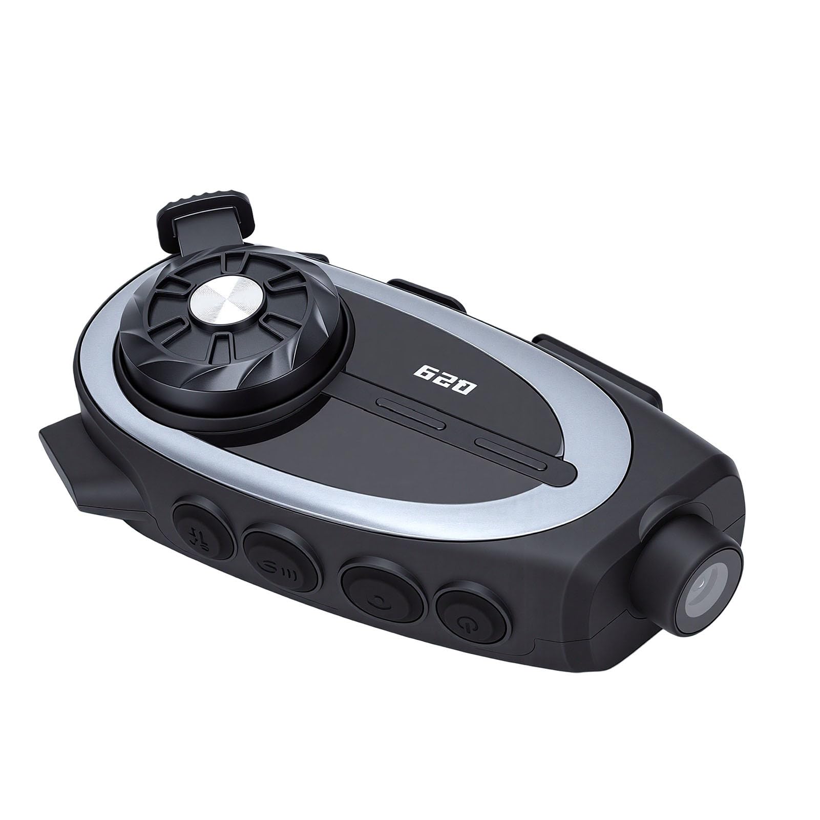Goshyda Auriculares Bluetooth para Casco de Motocicleta con Vídeo HD de