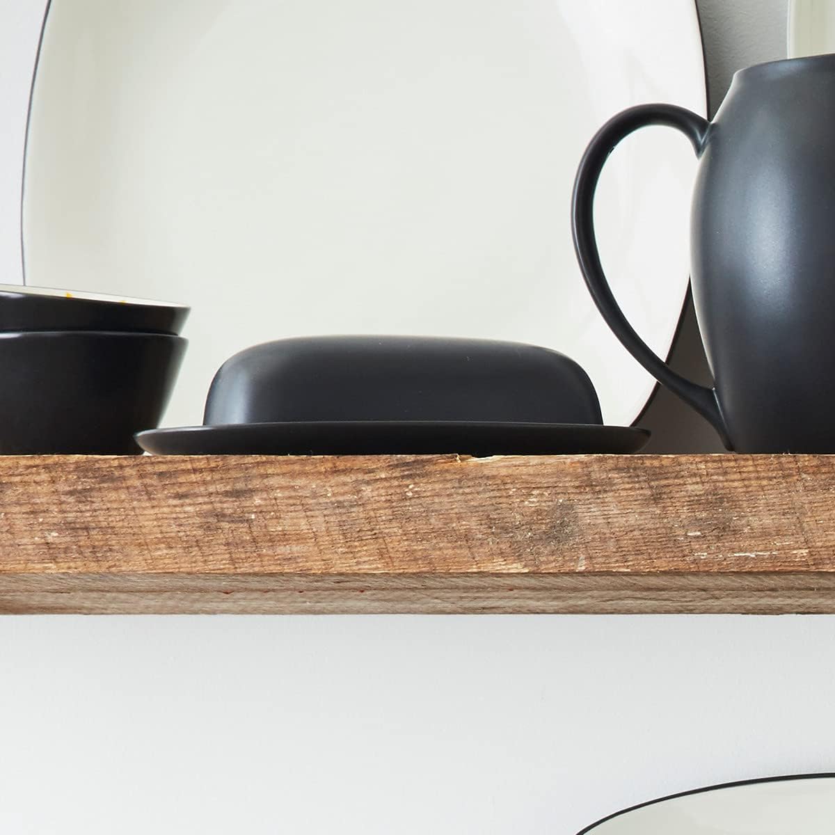 Noritake Colorwave Graphite Covered Butter