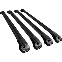 Citroen Nemo 2007 ve Sonras  ile uyumlu ACE-1 Ara Atk  Tavan Bar  S YAH 4 ADET BAR