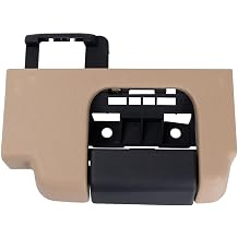 Rear Left Interior Door Handle for Select Vehicles Plastic Housing with Black Lever Replacement for 90840 DHA32233