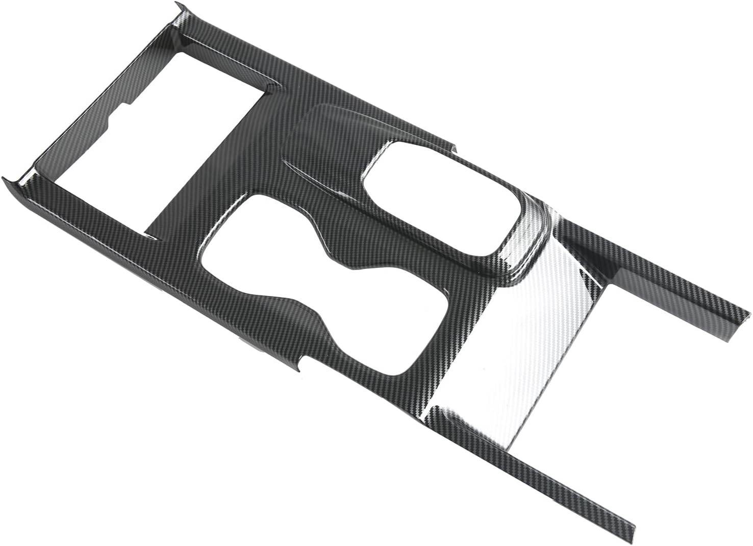 for Nissan Frontier 2022-2025 LHD ABS Carbon Fiber Gear Position Panel Cover Trim 1pcs Car Accessories