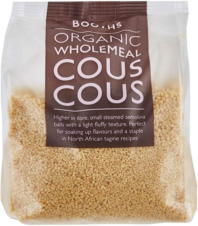 Booths Organic Wholemeal Cous, 500g Amazon.co.uk Grocery