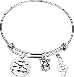 Drummer Gift Drummer Keychain Weapons of Mass Percussion Drum Kit Gifts Musician Keychain Percussion Jewelry Drum Player Band Gifts