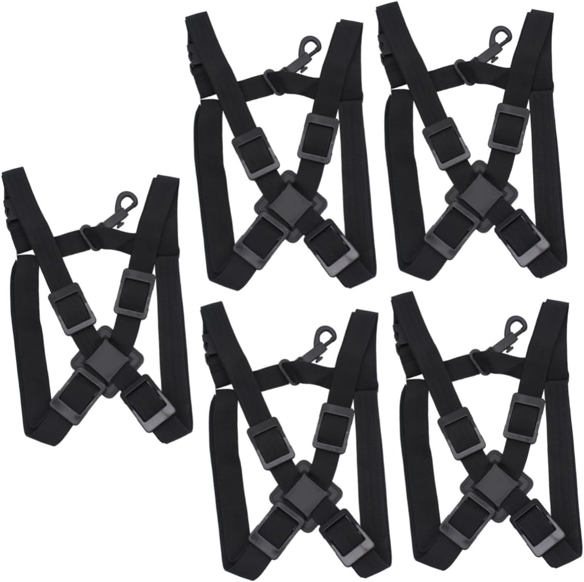 YARNOW Adjustable Saxophone Neck Strap Comfortable Sax Harness Flexible Shoulder Strap for Alto and Tenor