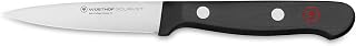 WÜSTHOF Gourmet 3" Spear Point Paring Knife - Razor-Sharp High-Carbon Steel for Precision Peeling, Durable Black Synthetic Handle
