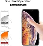 Pikabo Cell Phone Ring Holder Stand, Cell Phone Grip Holder, Adhesive Phone Grip for Phones and Cases. (Glitter Silver)