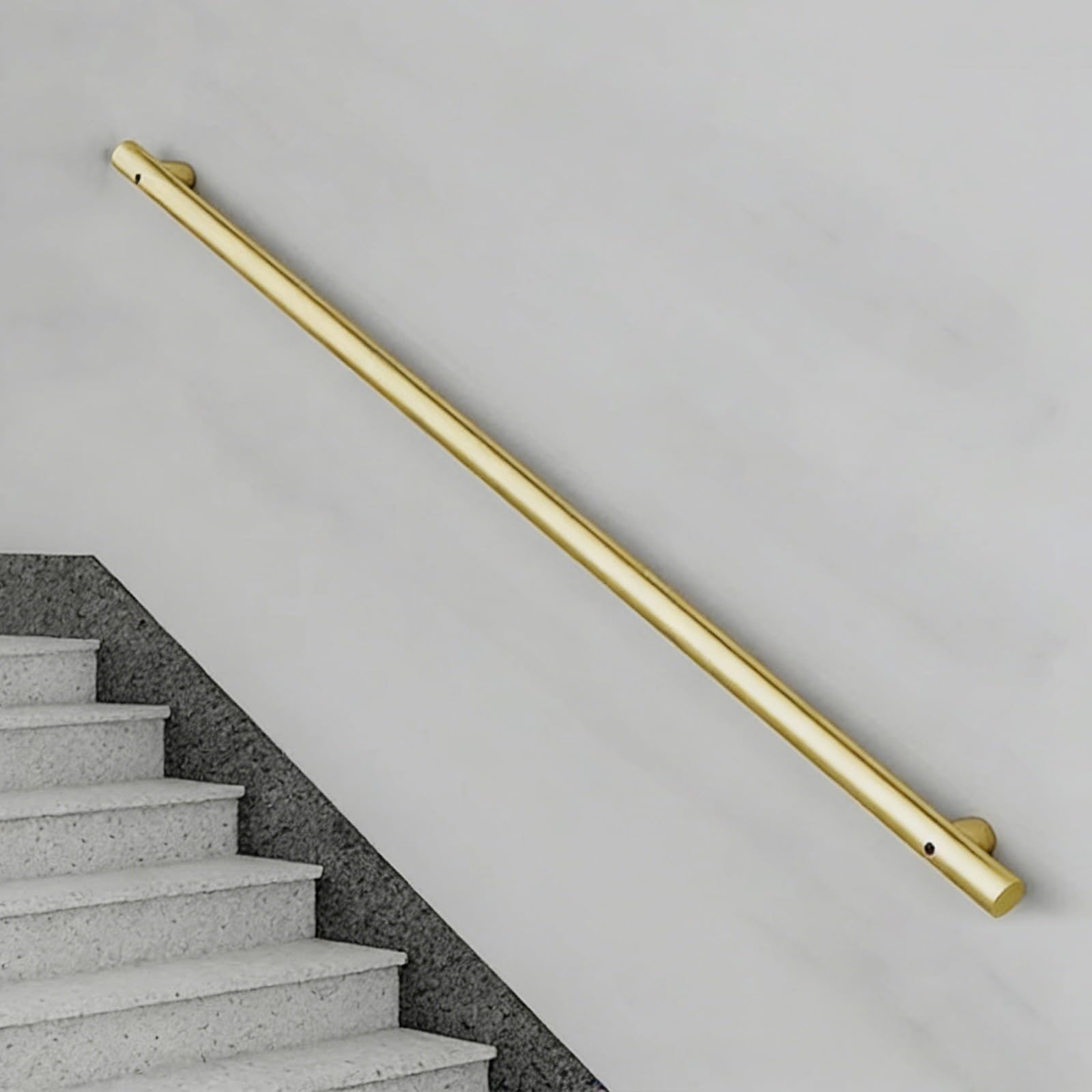 Rampe d'escalier design intérieur moderne pour sécuriser les marches de la maison