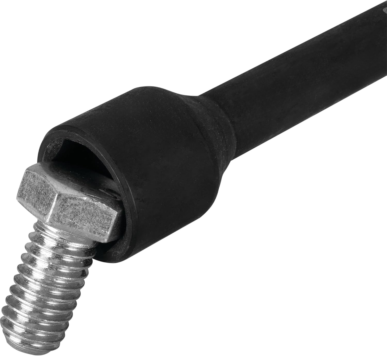 Performance Tool W9064 9 Pc. SAE Magnetic Nut Driver Bit Set, Chrome Vanadium Steel, Black Phosphate Coating, 1/4-in. Drive, Includes Storage Rail