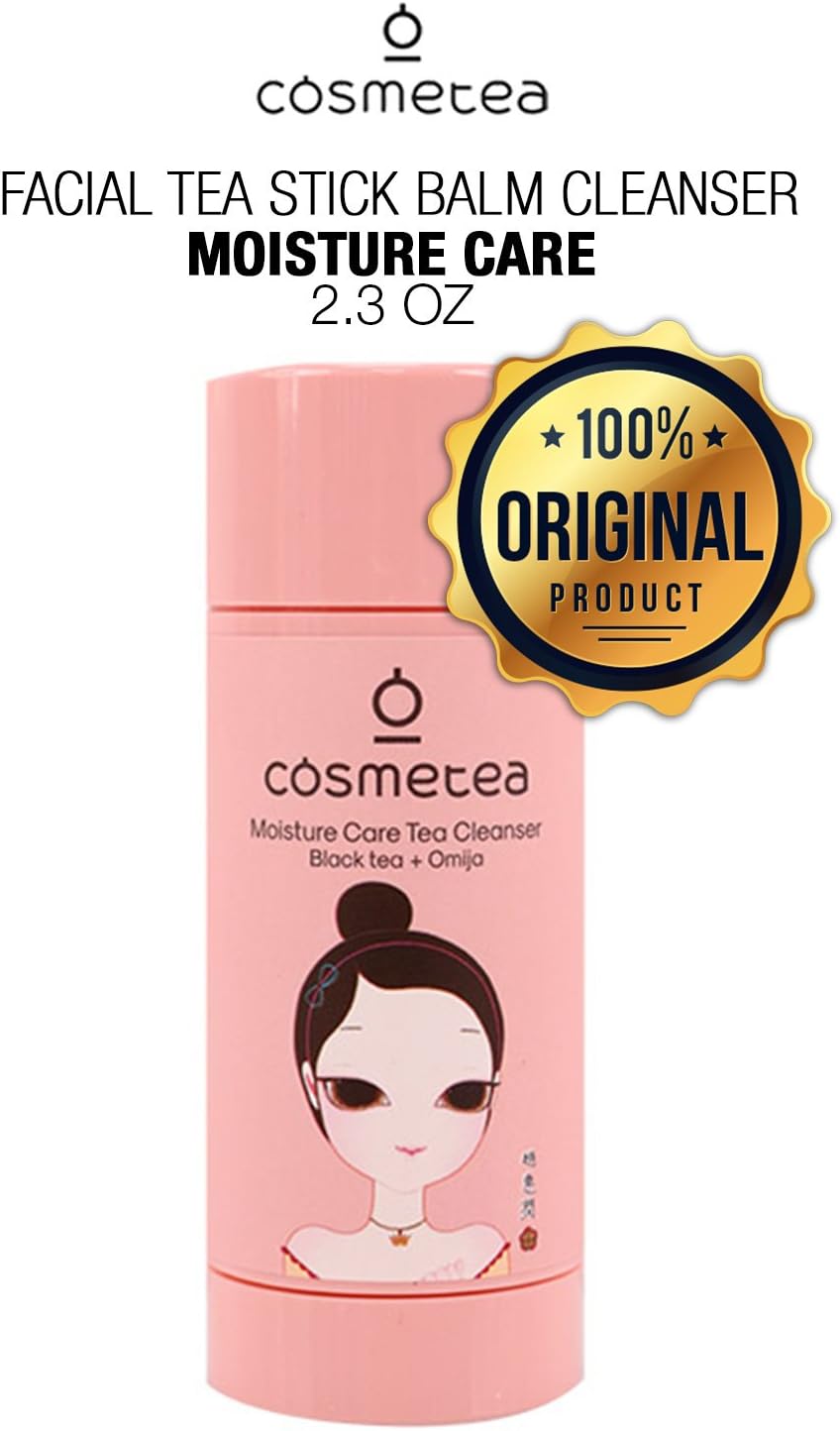 Facial Tea Stick Balm Cleanser - Black tea + Omija - Moisture Care