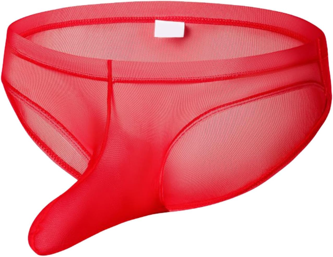 Lingerie for Straight Men Sexy Slutty Underwear Low Rise See Through Elephant Transparent Triangle Briefs Underwear