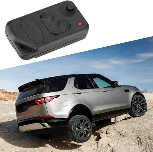 Miniatura 3 de Poignee para Range Rover P38 - Terisass - Funda para llavero remoto de 2 botones plegable inteligente de control remoto para auto de Range Rover P38