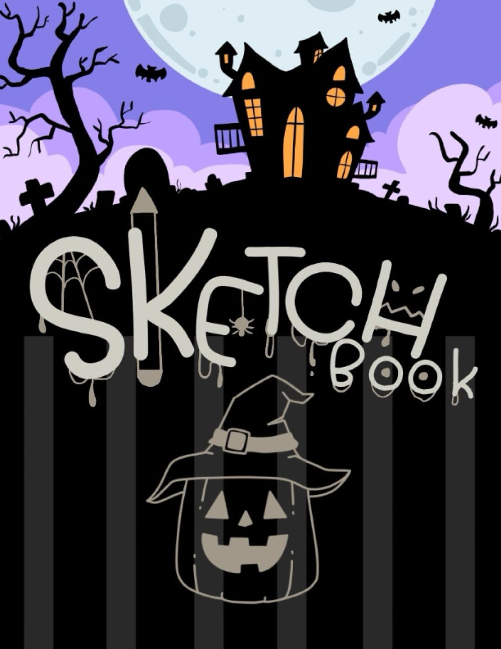 Sketchbook: Sketchbook - large 120 pages Blank Drawing pad : sketch book for kids | Paper Drawing and Write Journal | cute Gift for Children | “8.5x11”