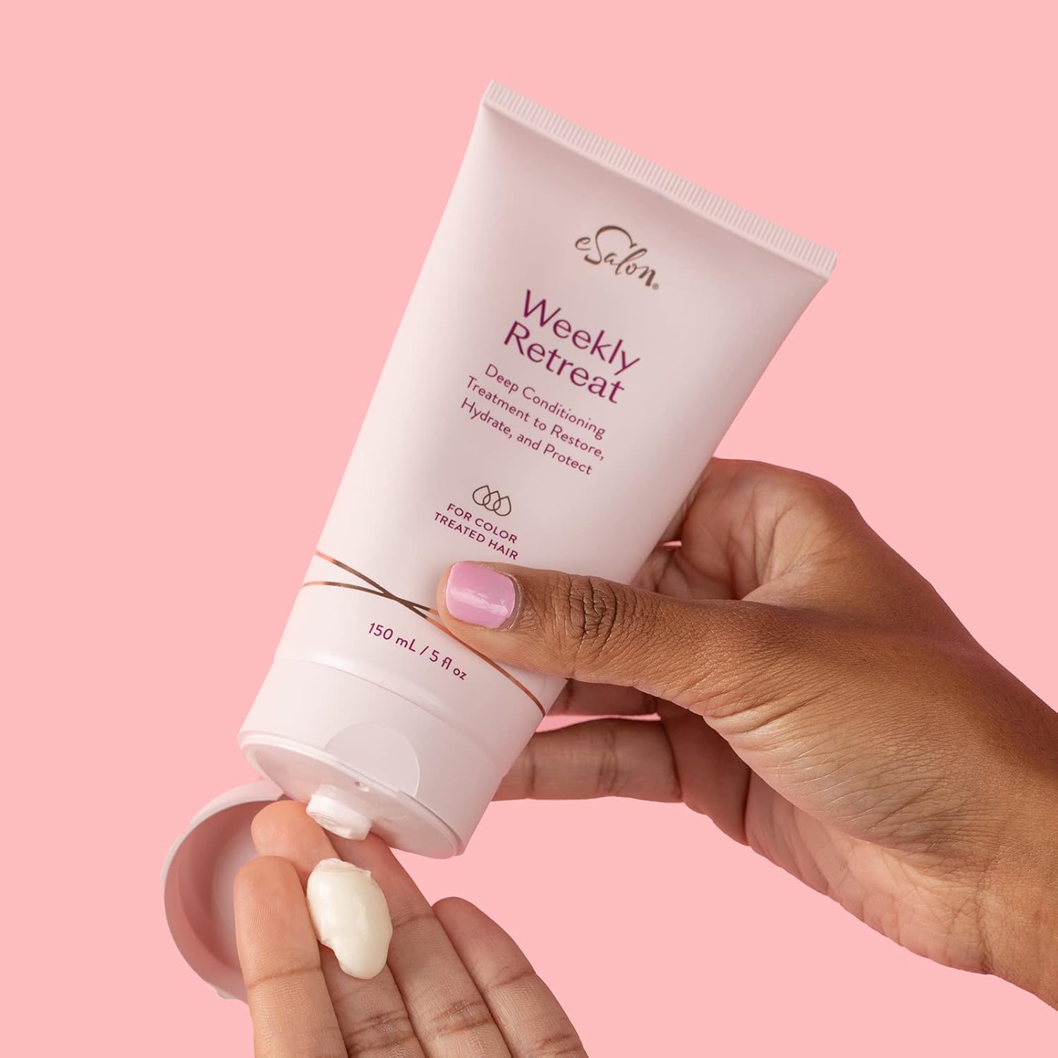 eSalon Weekly Retreat Deep Conditioning Hair Mask 5 fl oz - Image 3