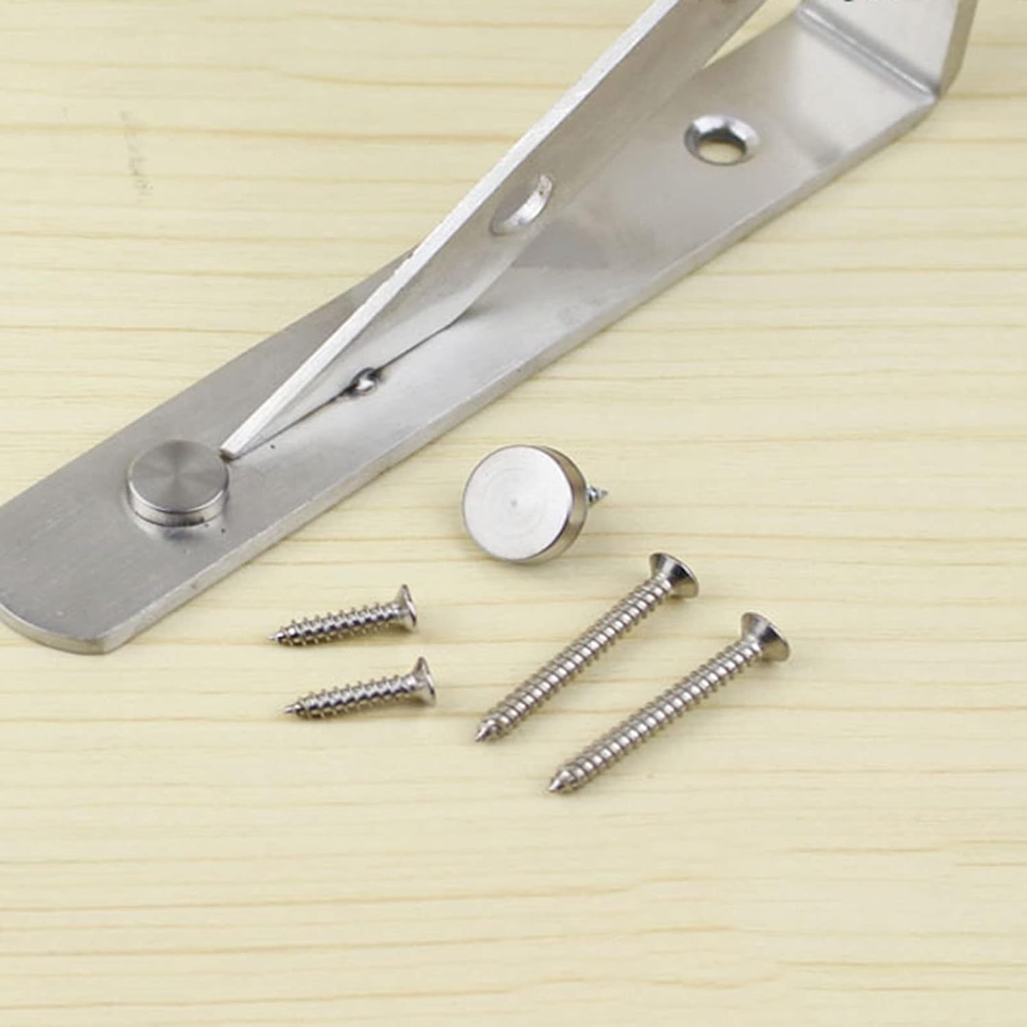 Folding Shelf Brackets Shelf Bracket Space Saving for Table Work Bench L Brackets Heavy Duty Floating Shelf Brackets,6in