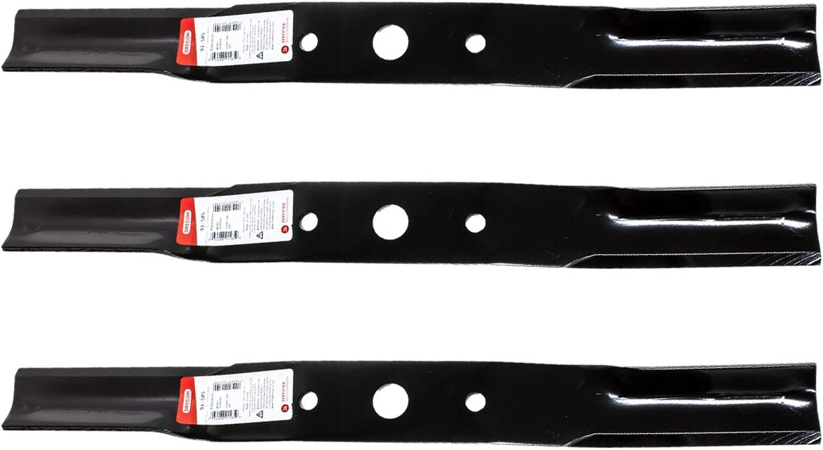 3PK Oregon Lawn Mower Blades 91-585 for Woods 72" PRD7200 RD72 RD7200 1008199 1008199KT 10081899KT2