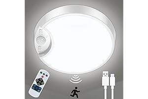 DEEPLITE Waterproof Battery Operated Bathroom Shower Light