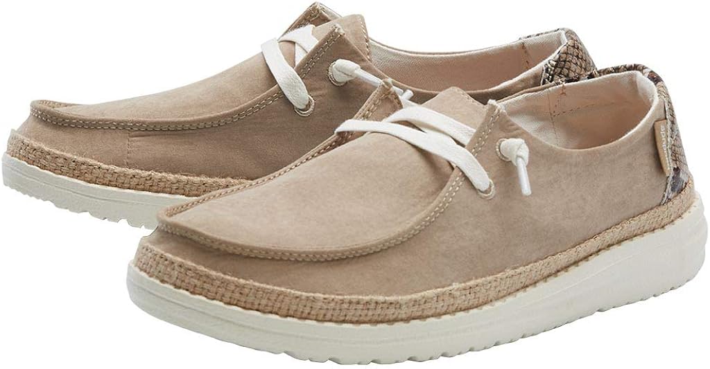 hey dude women's leather shoes