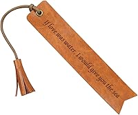 Vista 9 de On The Next Chapter - Marcapáginas de cuero, lector de bodas y regalo de fiesta, recuerdo de boda grabado