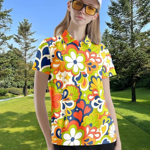 Womens Funny Golf Shirts Outfits Casual Golf Shirt3