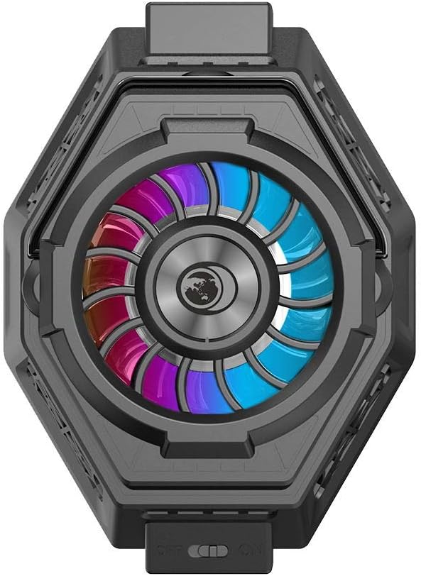 ARNO F3 Ice Hauberk mobile phone Cooler Radiator portable game console universal smart phone radiator wireless phone radiator fan 75-95mm adjustable handle