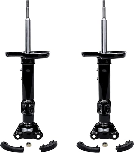 Miniatura 191 de Detroit Axle - Amortiguadores traseros para Chevrolet Equinox GMC Terrain Pontiac Torrent Saturn Vue Suzuki XL-7, 2 Amortiguadores traseros