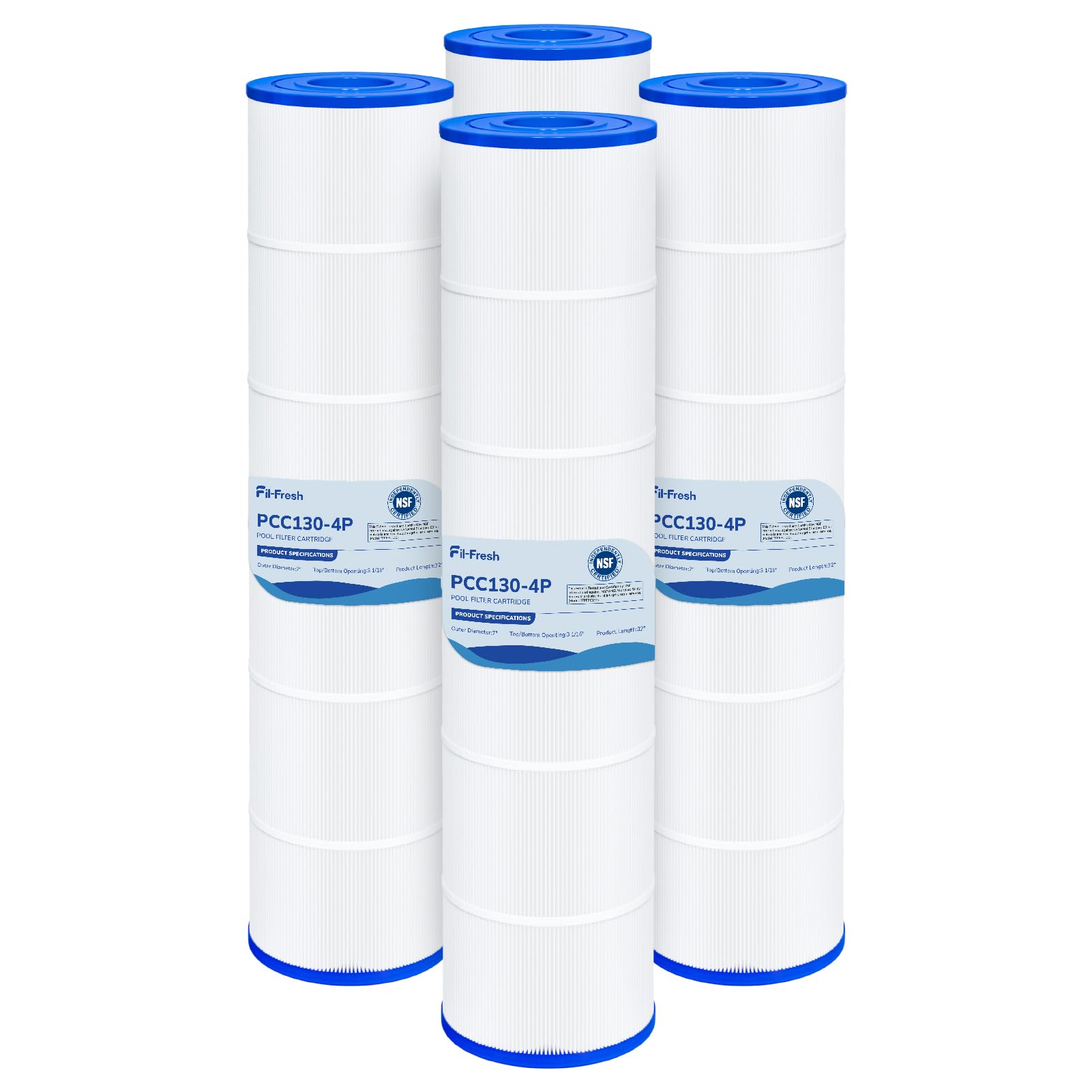 Fil-fresh CCP520 Pool Filter Compatible with Pentair R173578, PCC130
