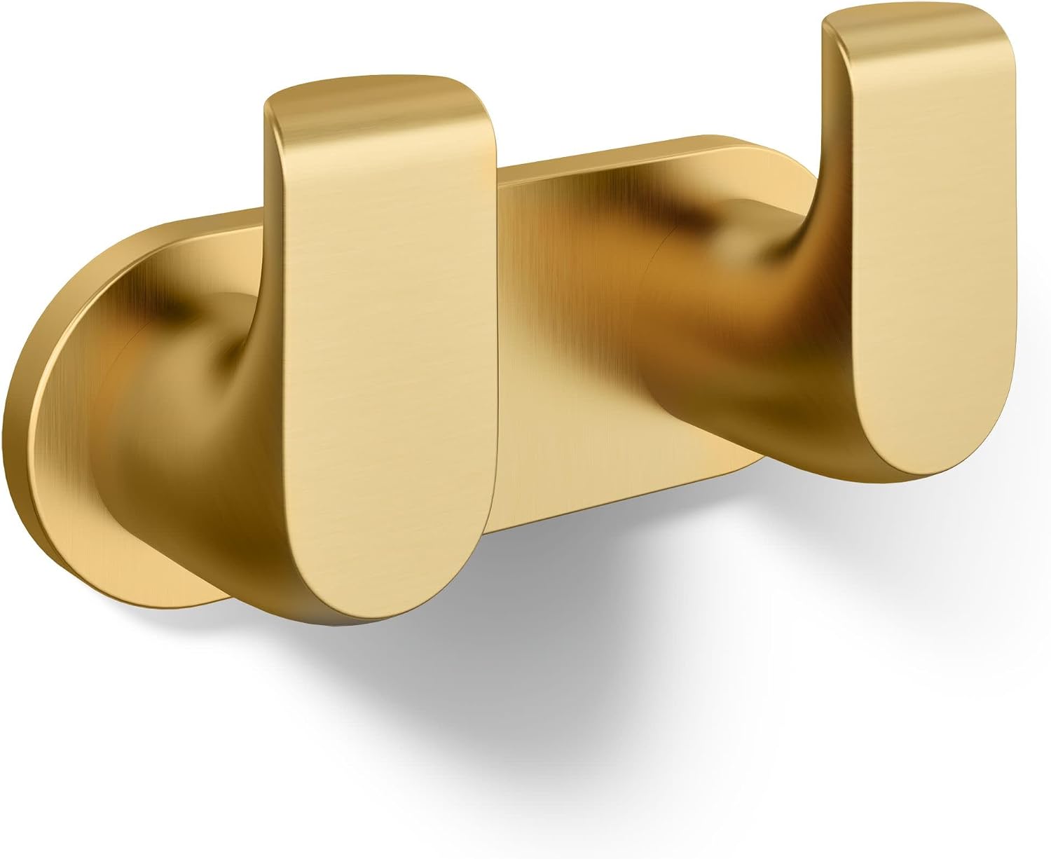 Kohler 97500-2MB Avid® Double Robe Hook, Vibrant Brushed Moderne Brass