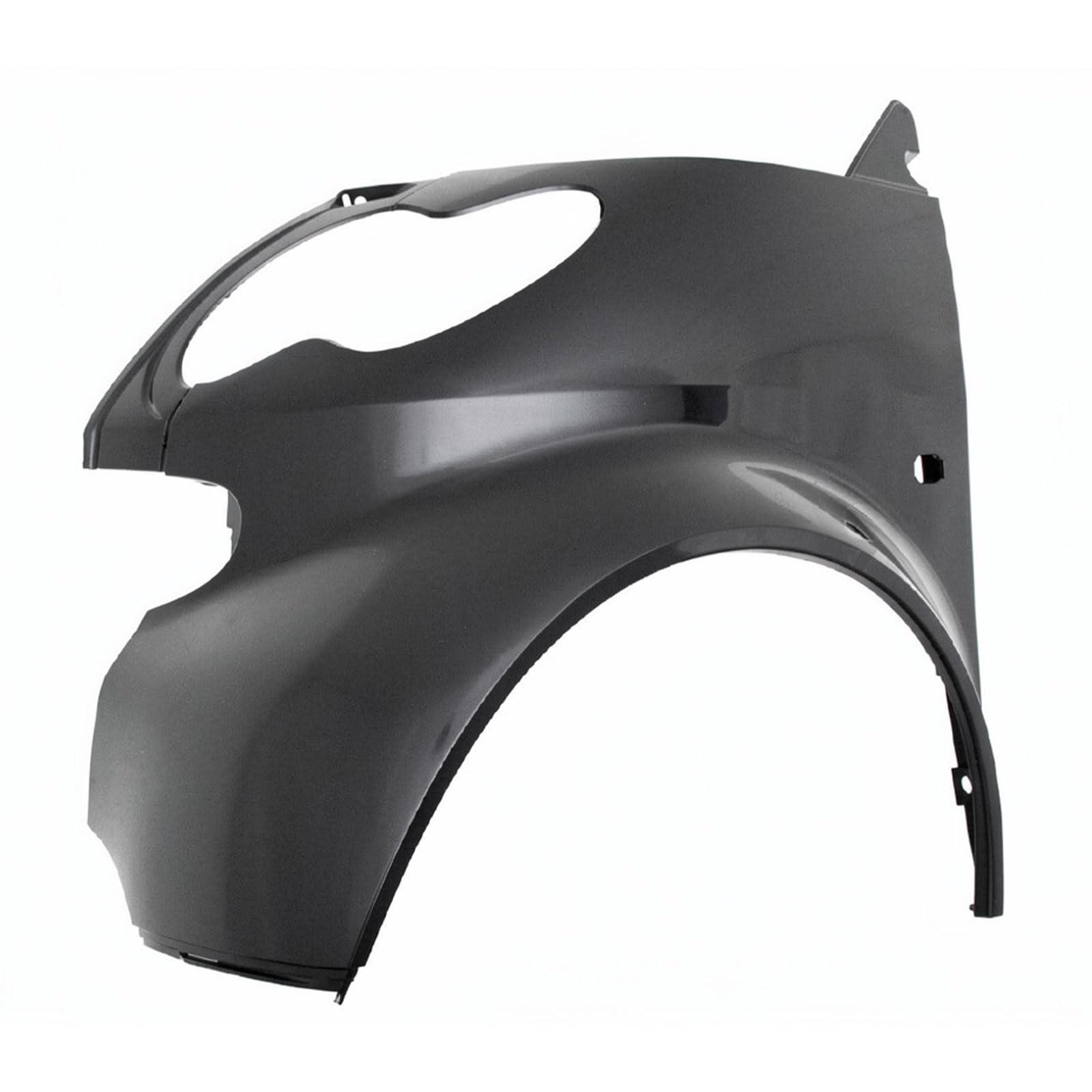 ME3043014 PARAFANGO ANTERIORE SINISTRO (LATO GUIDA) CON FORO LUCCIOLA/FRECCIA SPECIFICO PER SMART FORTWO DAL 2002 AL 2007. CODICE ORIGINALE Q0011150V002C04L00