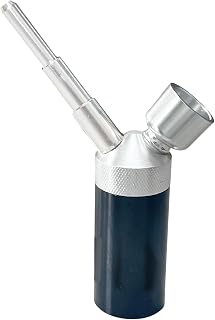 Hookah Set for Travel - Premium Handheld Aluminum Mini Hookah with Telescopic, Real Metal Accessories