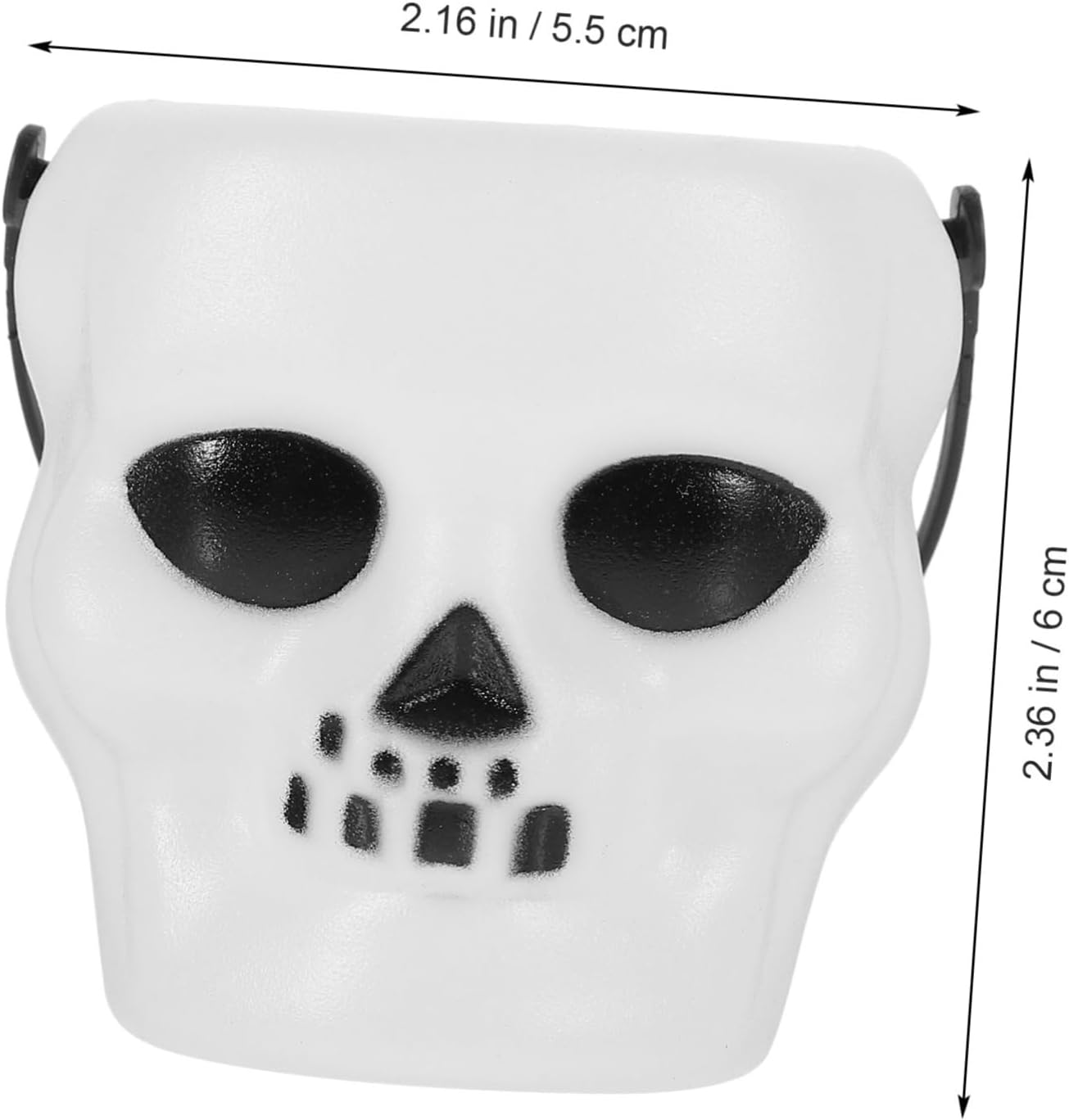 MERRYHAPY Halloween Candy Bucket for Trick or Treat Lightweight and Easy to Carry