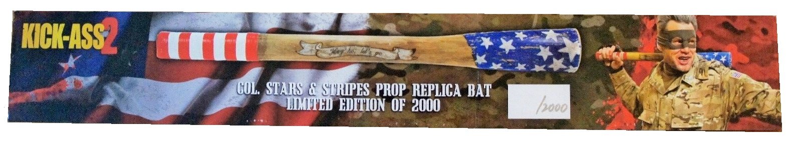 NECA Kick-Ass 2 Colonel Stars Betsy Replica Bat