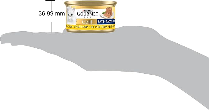 Gourmet Gold Kıyılmış Tavuklu Yaş Kedi Maması, Yetişkin, 85 g Tekli Paket