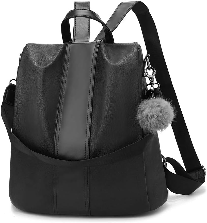 YOUNNE Women Backpack Purses PU Leather Antitheft Rucksack