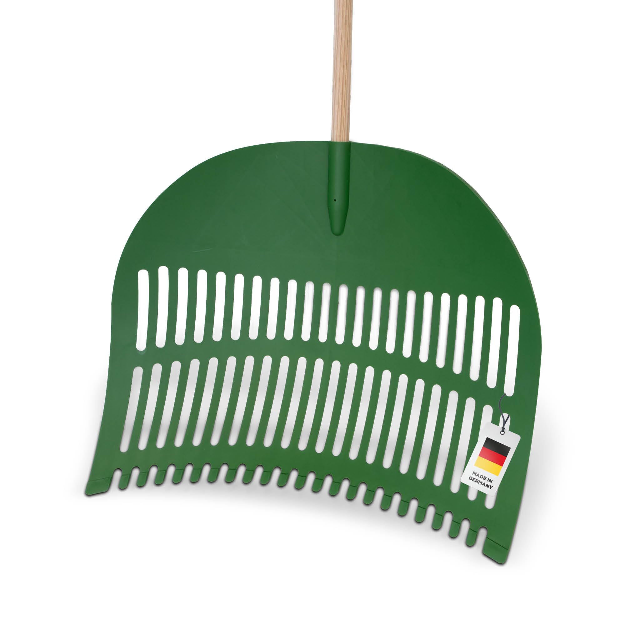 blizz-z Laubschaufel maxx (grün) Breite: 70 cm - 21 Zinken